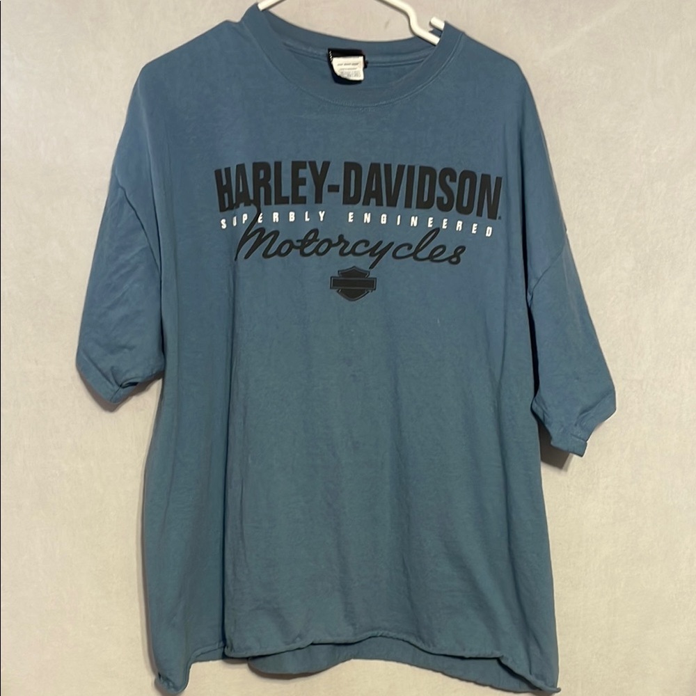Harley-Davidson Blue Short Sleeve Tee